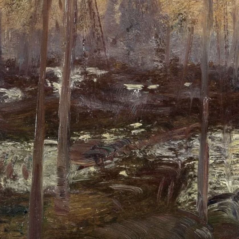 Gaston La Touche, huile sur toile