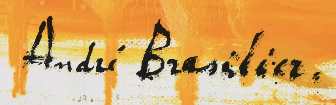 Signature de André Brasilier