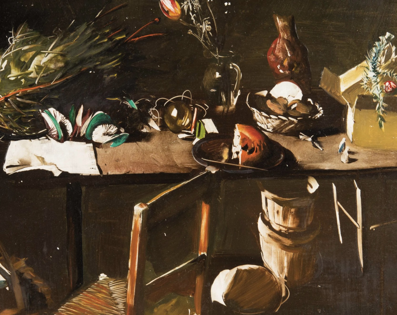 Tibor Csernus, huile sur toile