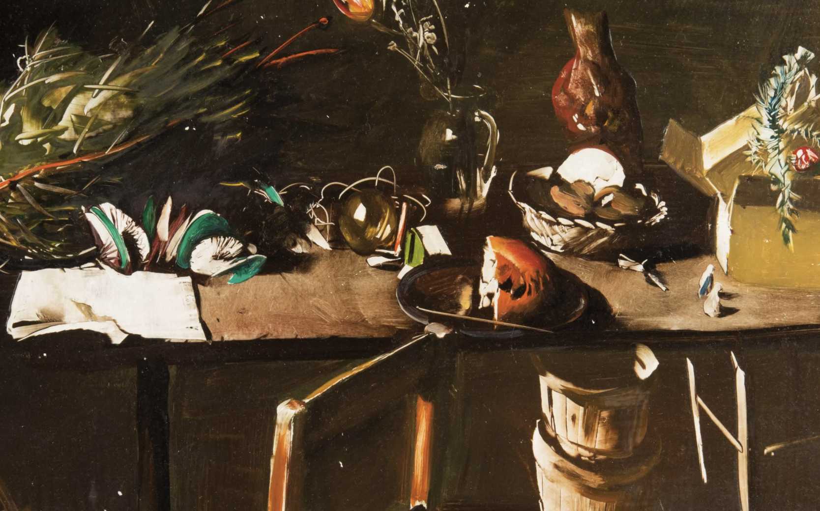 Tibor Csernus, huile sur toile