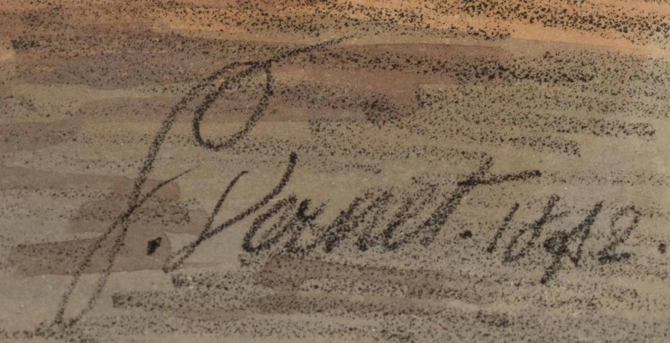 Signature de Horace Vernet
