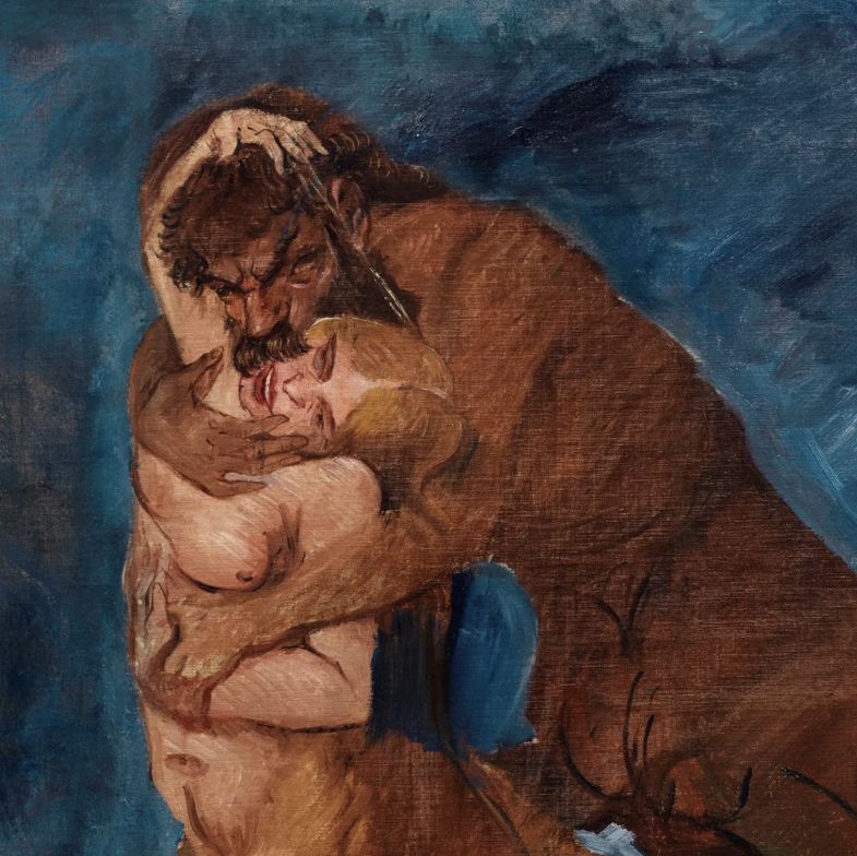 Lovis Corinth, huile sur toile