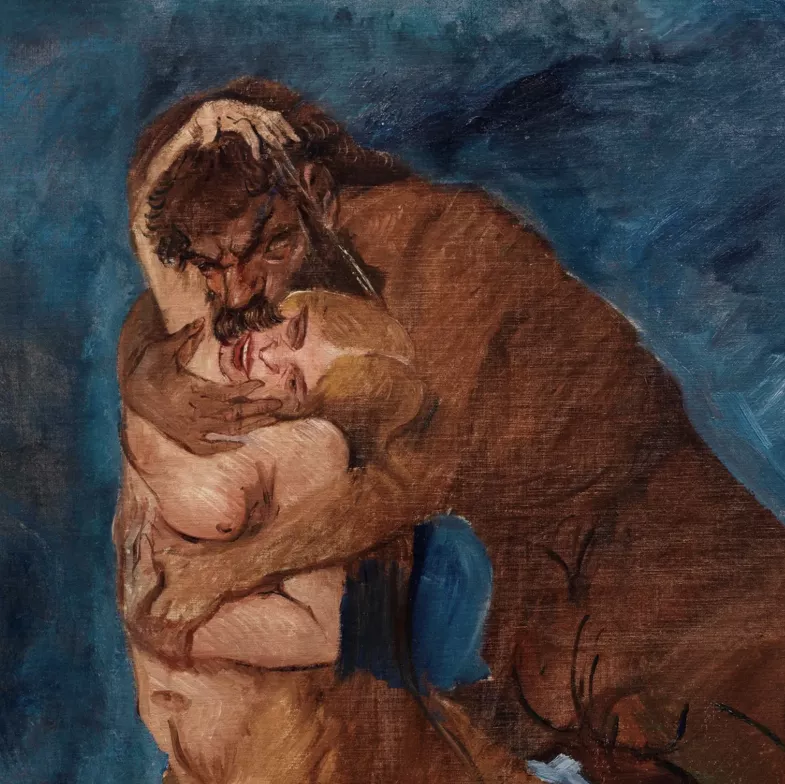 Lovis Corinth, huile sur toile
