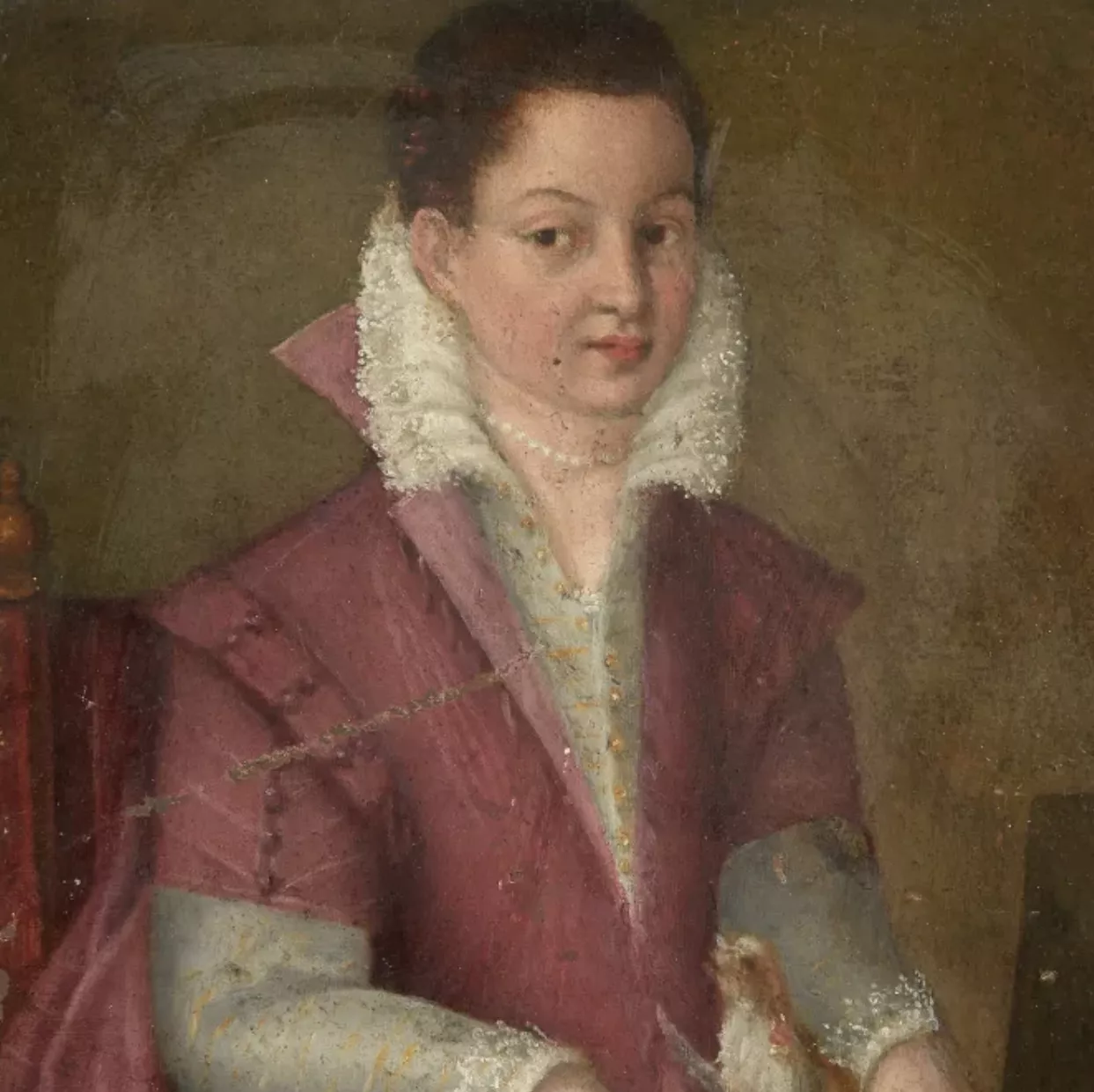 Lavinia Fontana, huile sur panneau