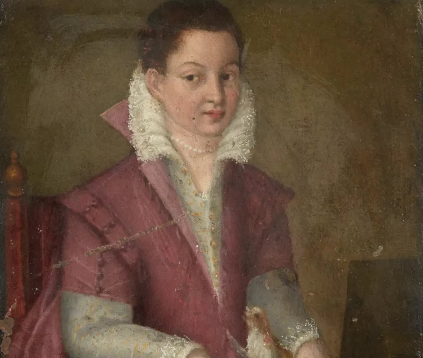 Lavinia Fontana, huile sur panneau