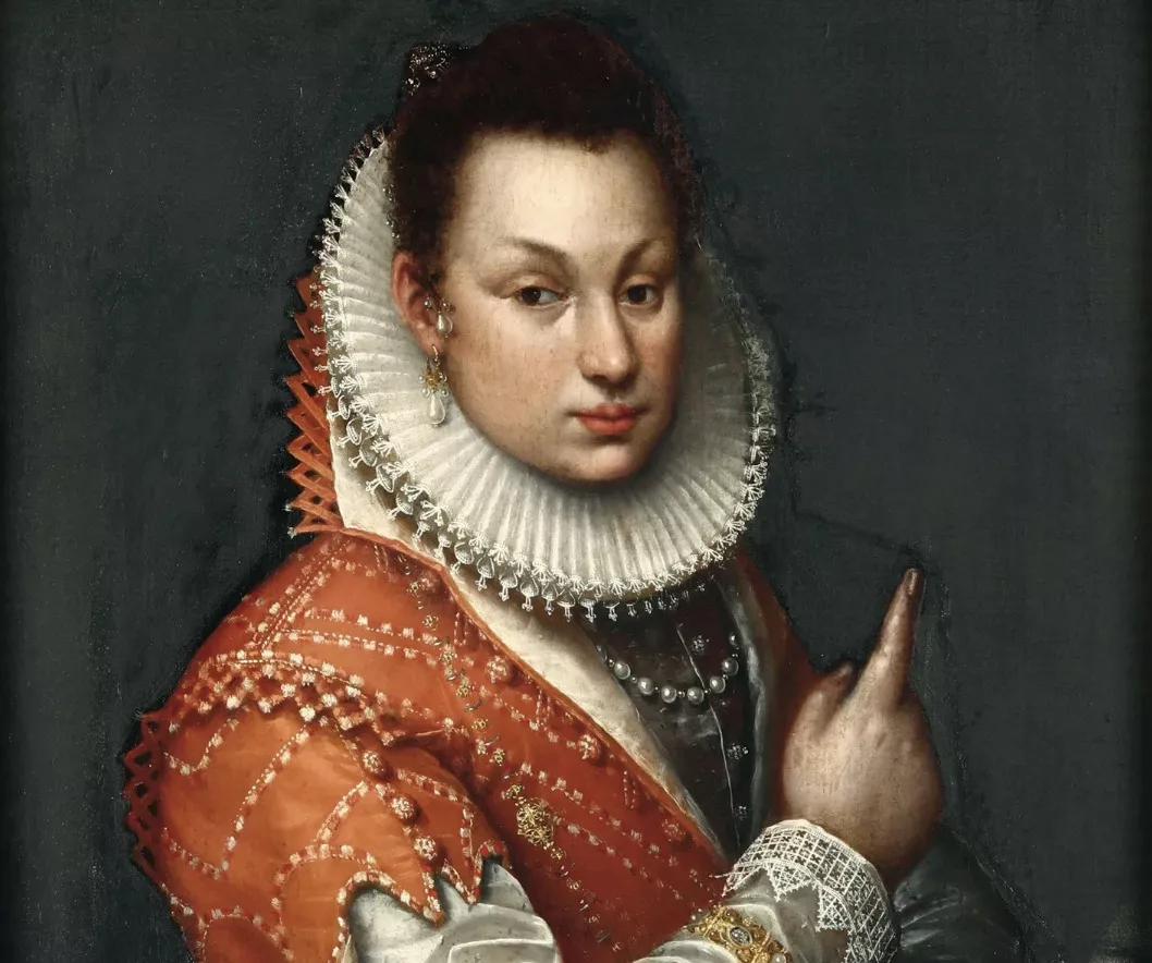Lavinia Fontana, huile sur panneau