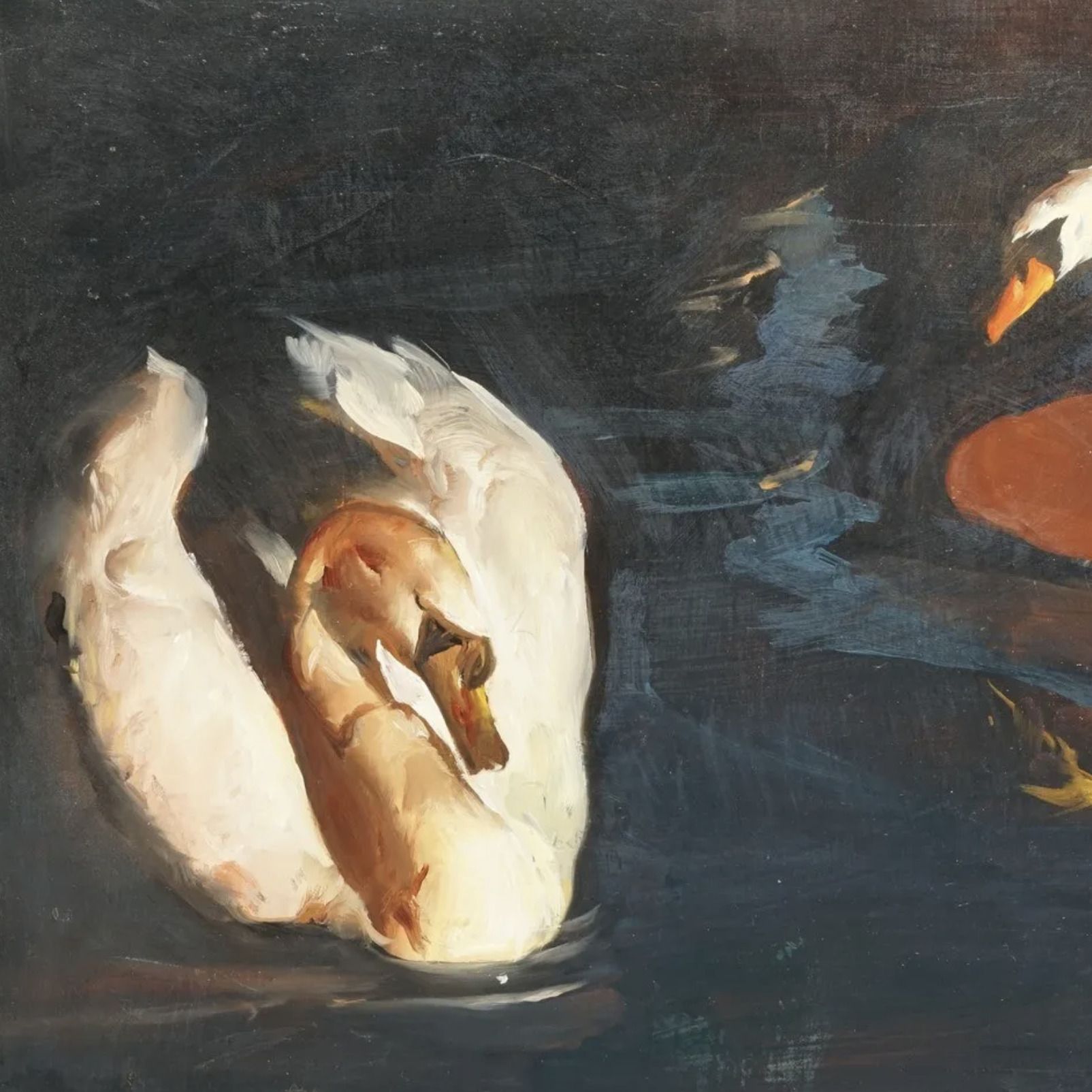 Tibor Csernus, huile sur toile