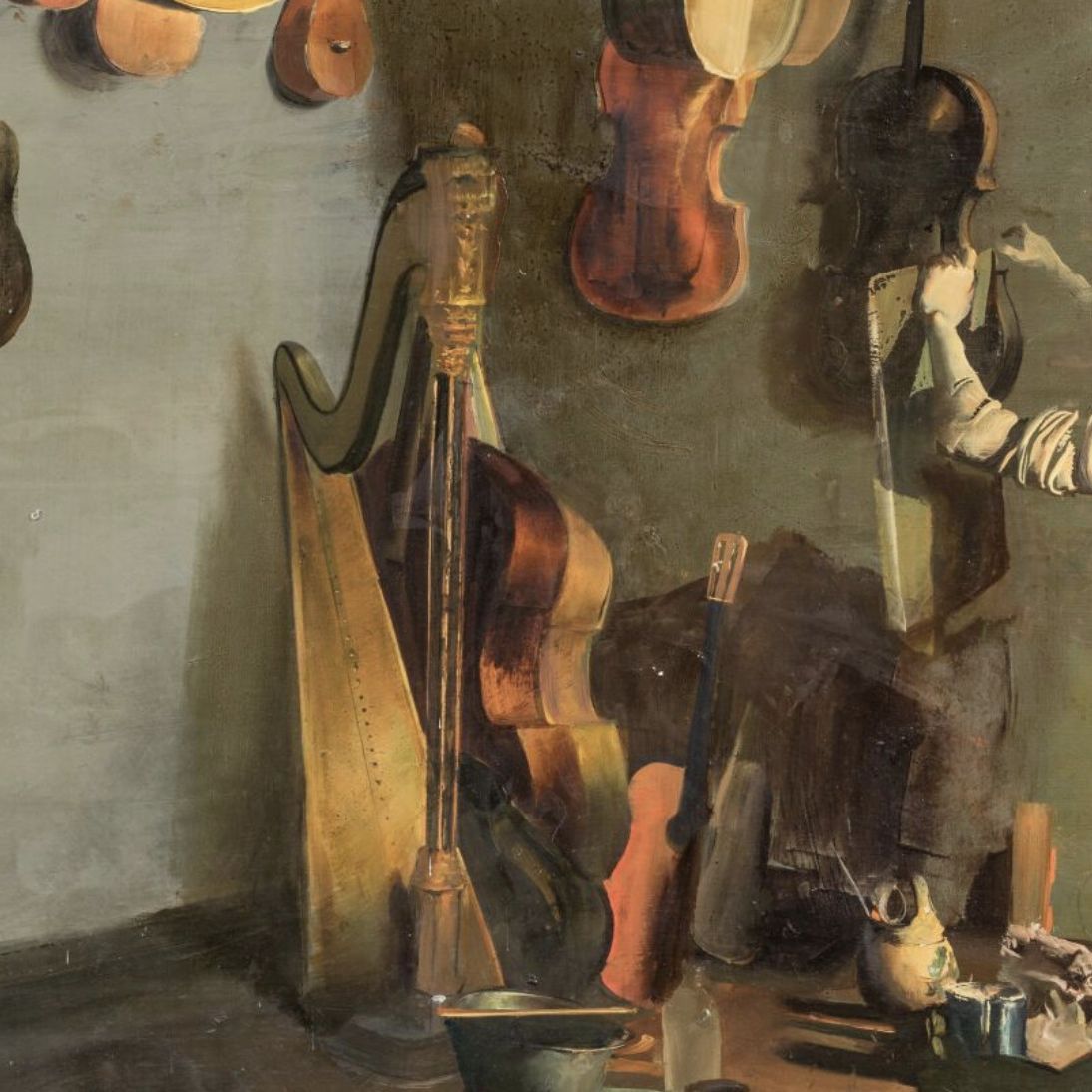 Tibor Csernus, huile sur toile