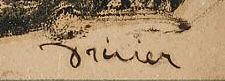 Signature de Léon Drivier
