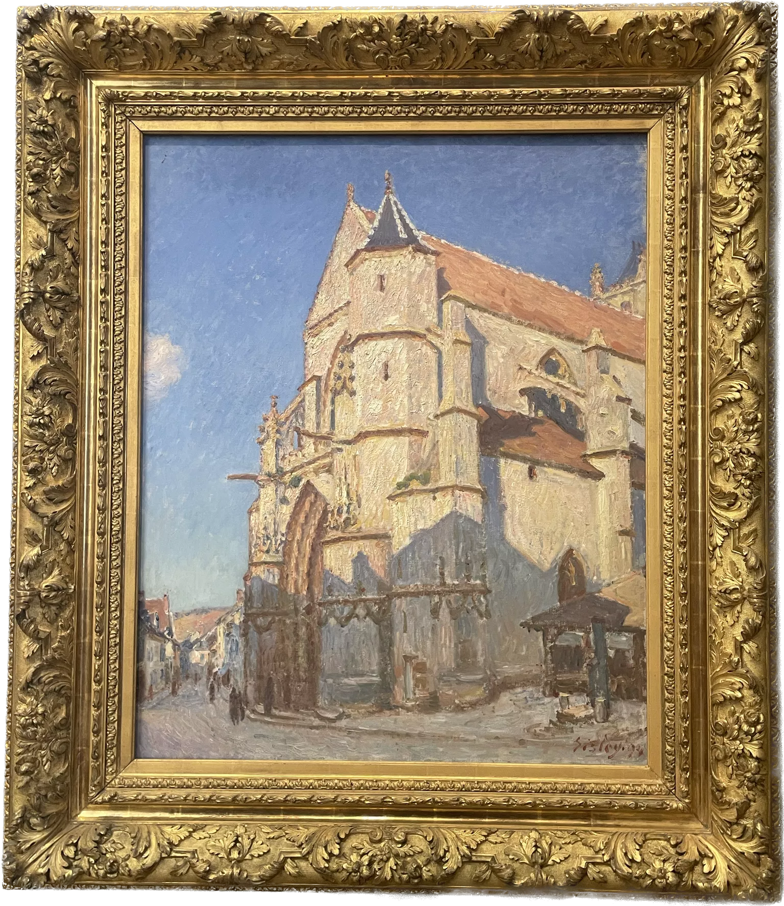 Sisley, huile sur toile