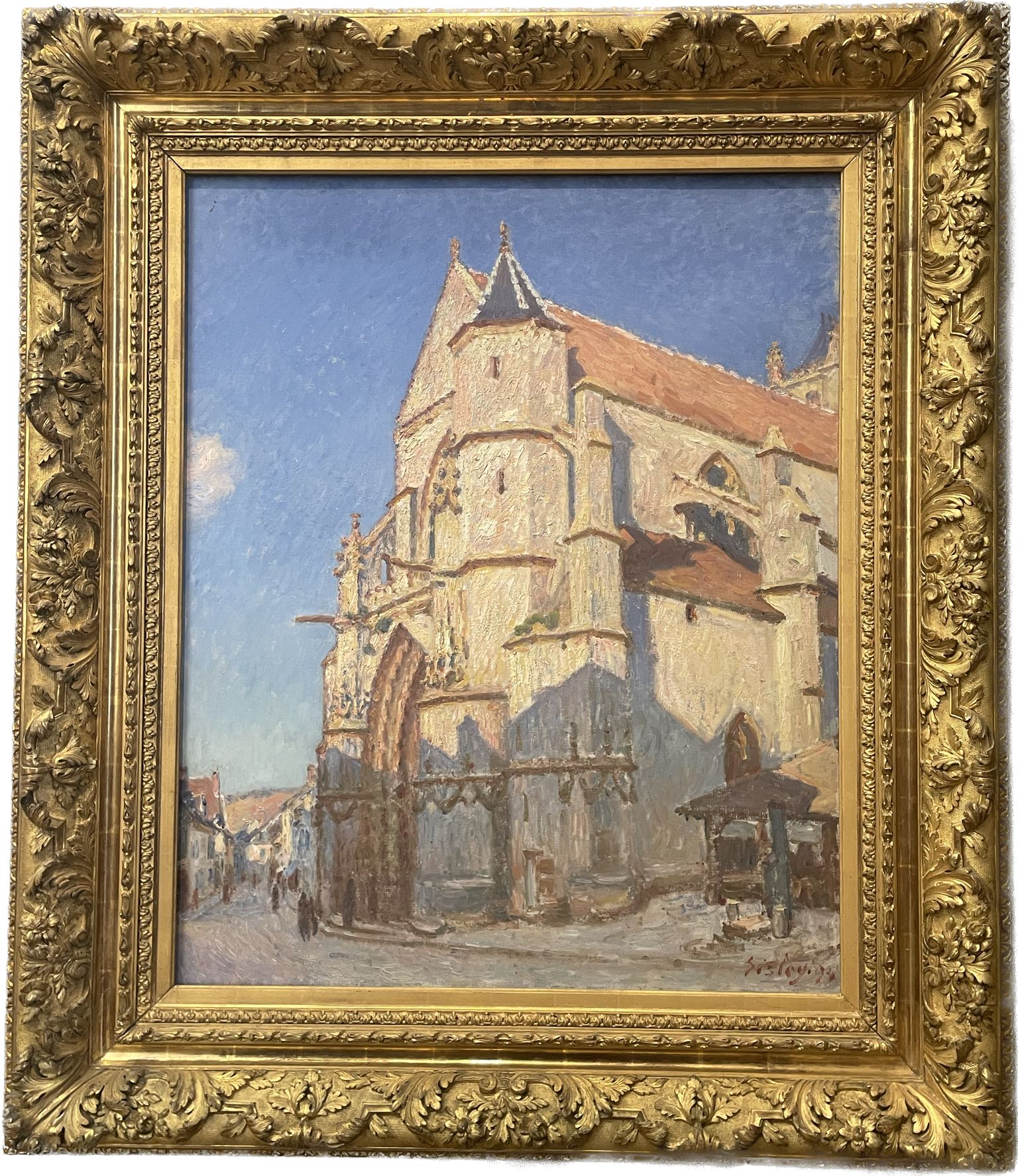 Sisley, huile sur toile