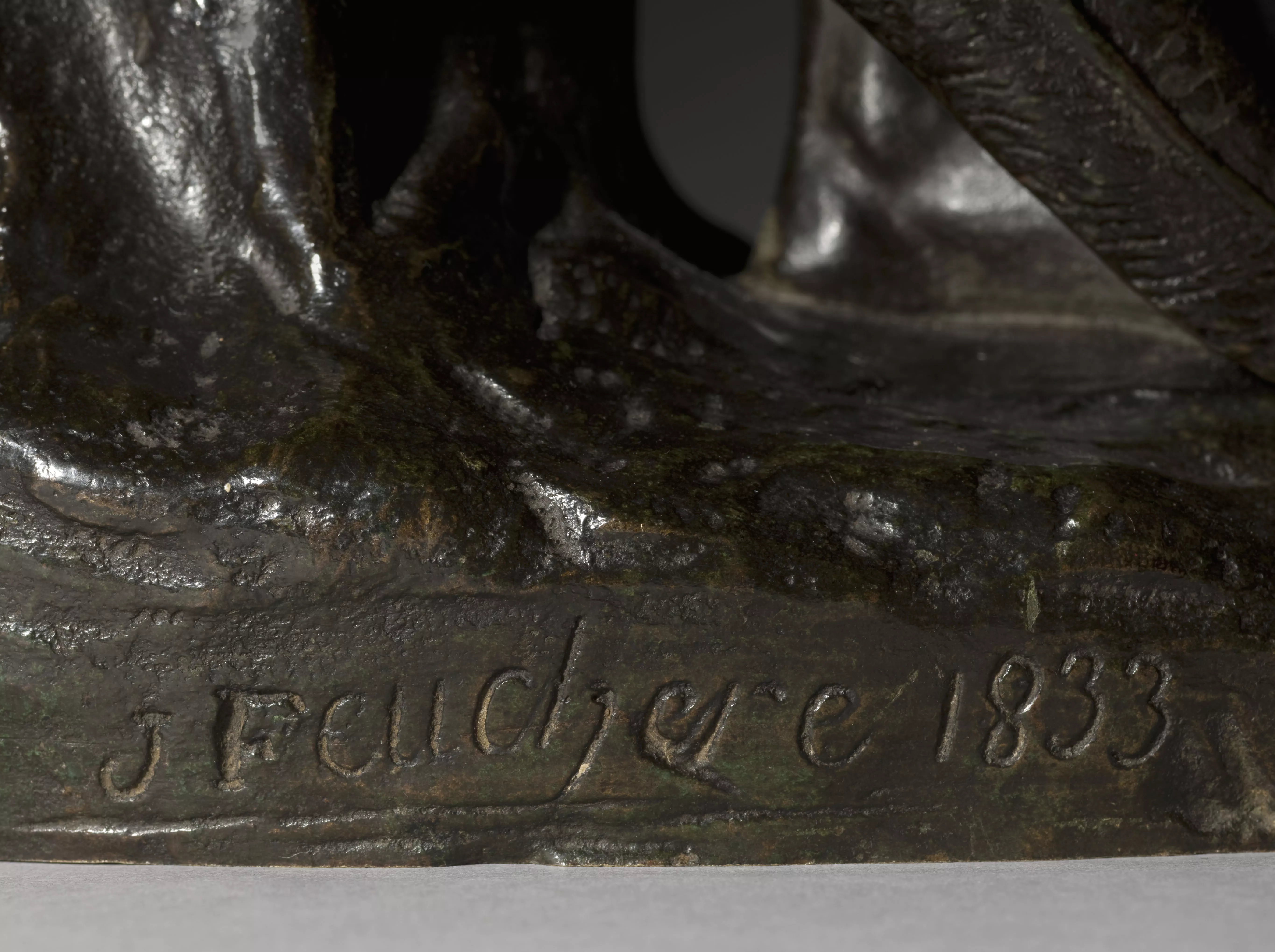 Signature de Jean Jacques Feuchère