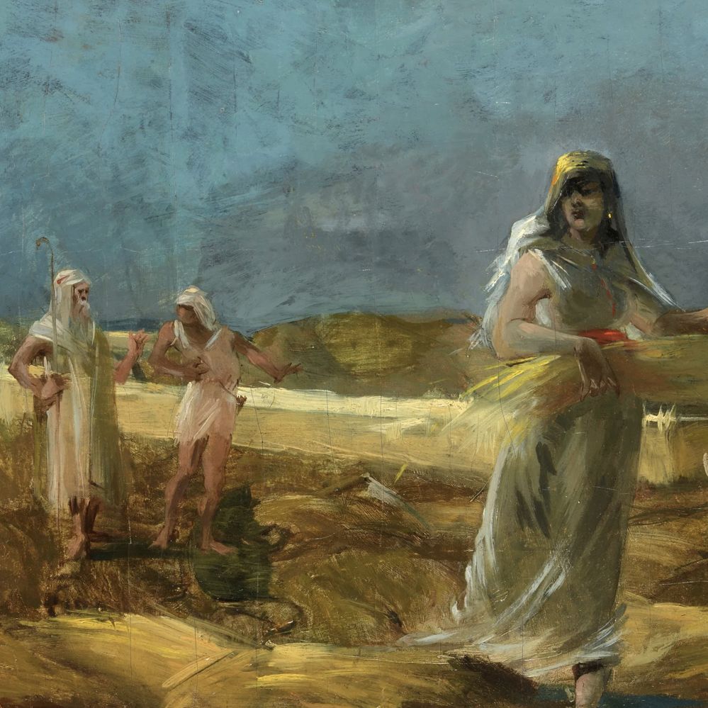 Hippolyte Lazerges, huile sur toile