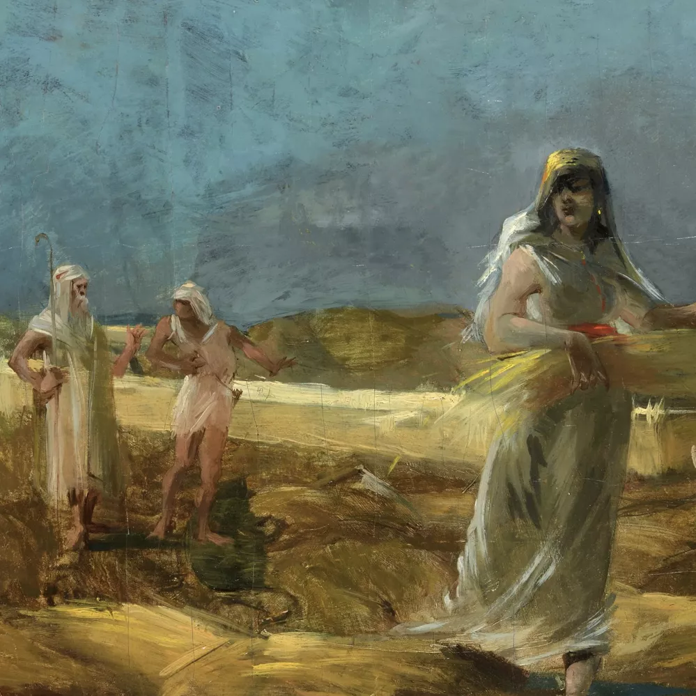 Hippolyte Lazerges, huile sur toile