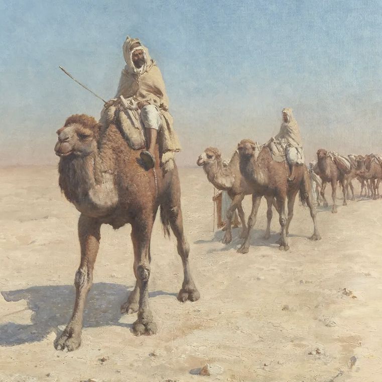 Hippolyte Lazerges, huile sur toile