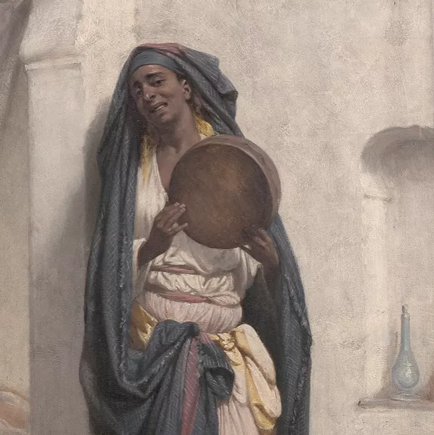 Hippolyte Lazerges, huile sur toile