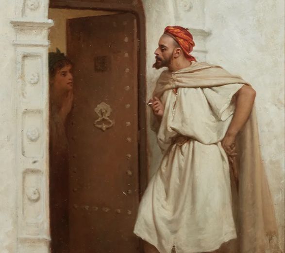 Hippolyte Lazerges, huile sur toile