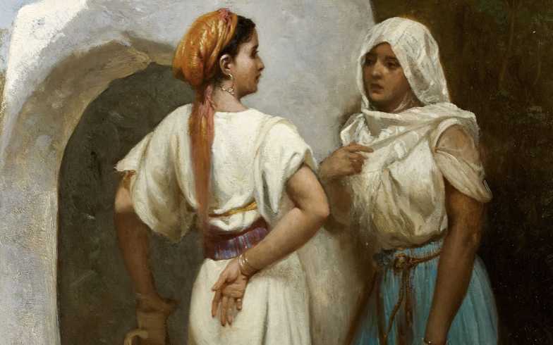 Hippolyte Lazerges, huile sur toile