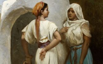 Hippolyte Lazerges, huile sur toile