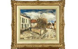 Maurice de Vlaminck, huile sur toile