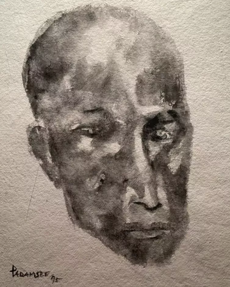 Padamsee, aquarelle