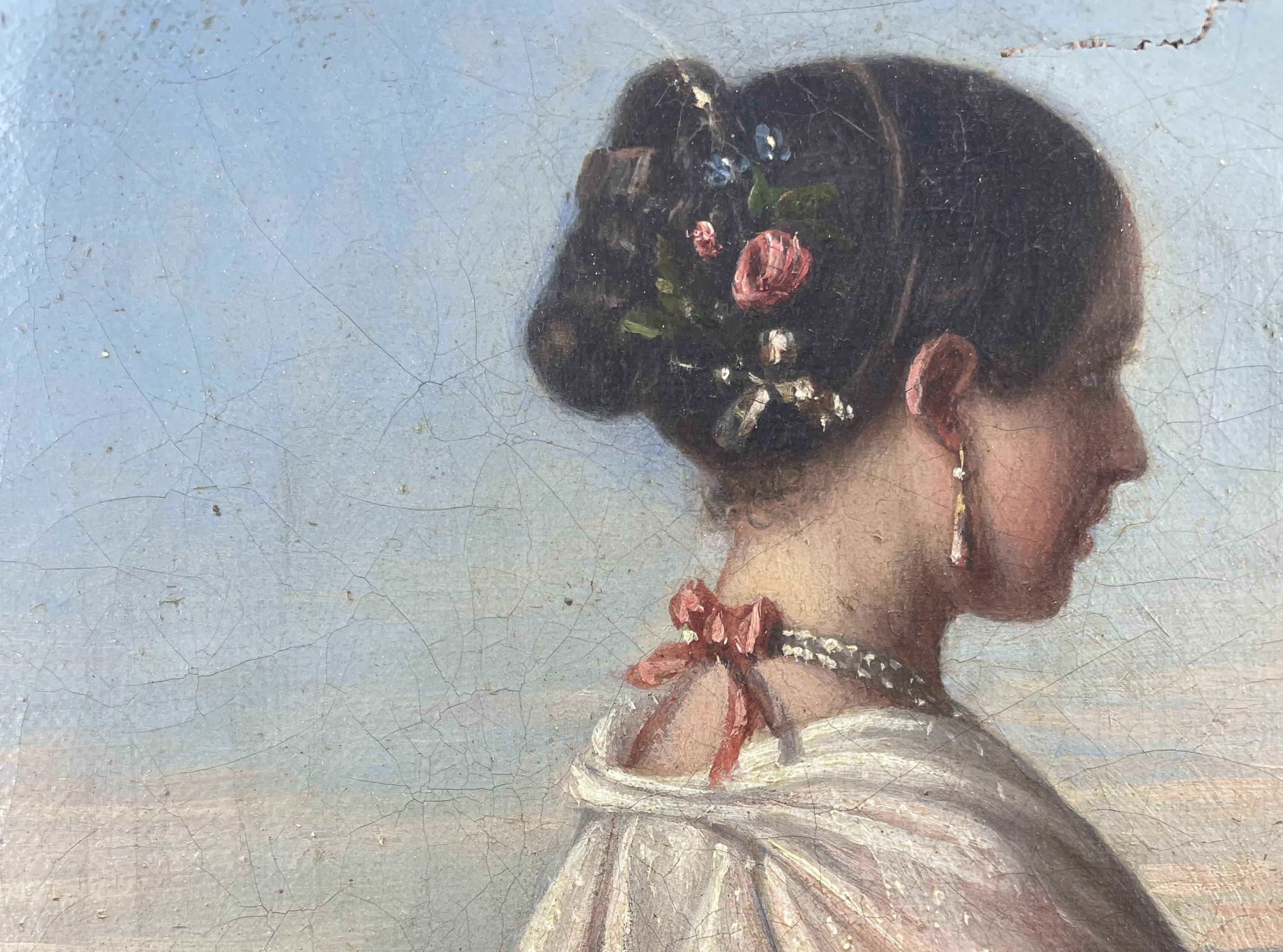 Sophie Allart, huile sur toile