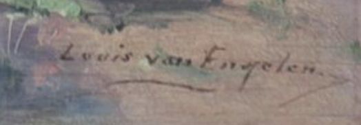 Signature de Louis Van Engelen