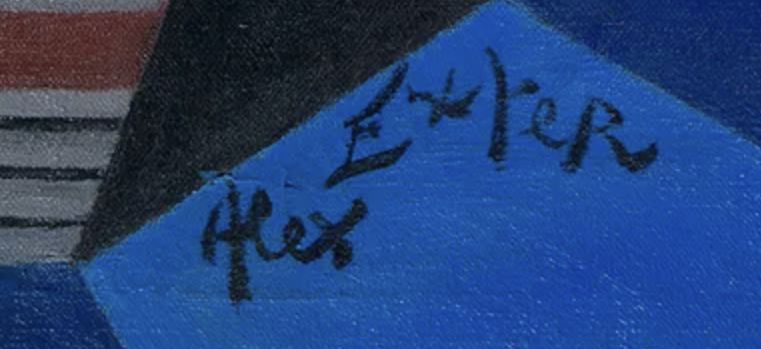 Signature de Alexandra Exter