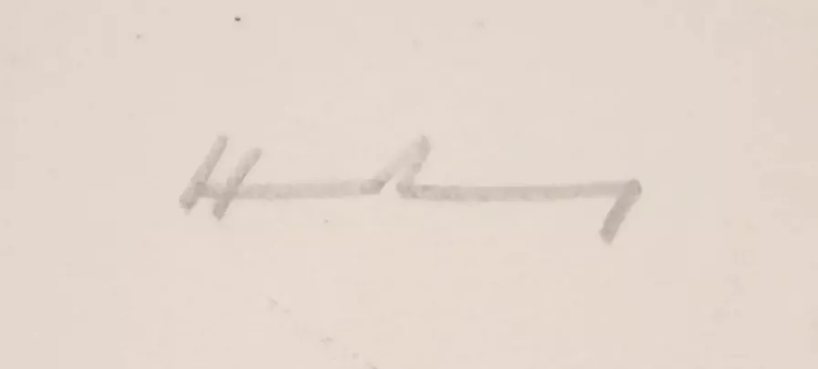 Signature de Hans Hartung