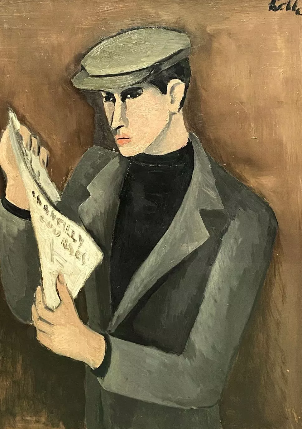 Helmut Kolle, huile sur toile