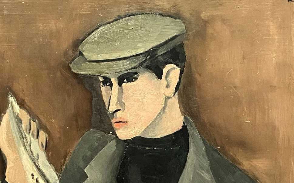 Helmut Kolle, huile sur toile