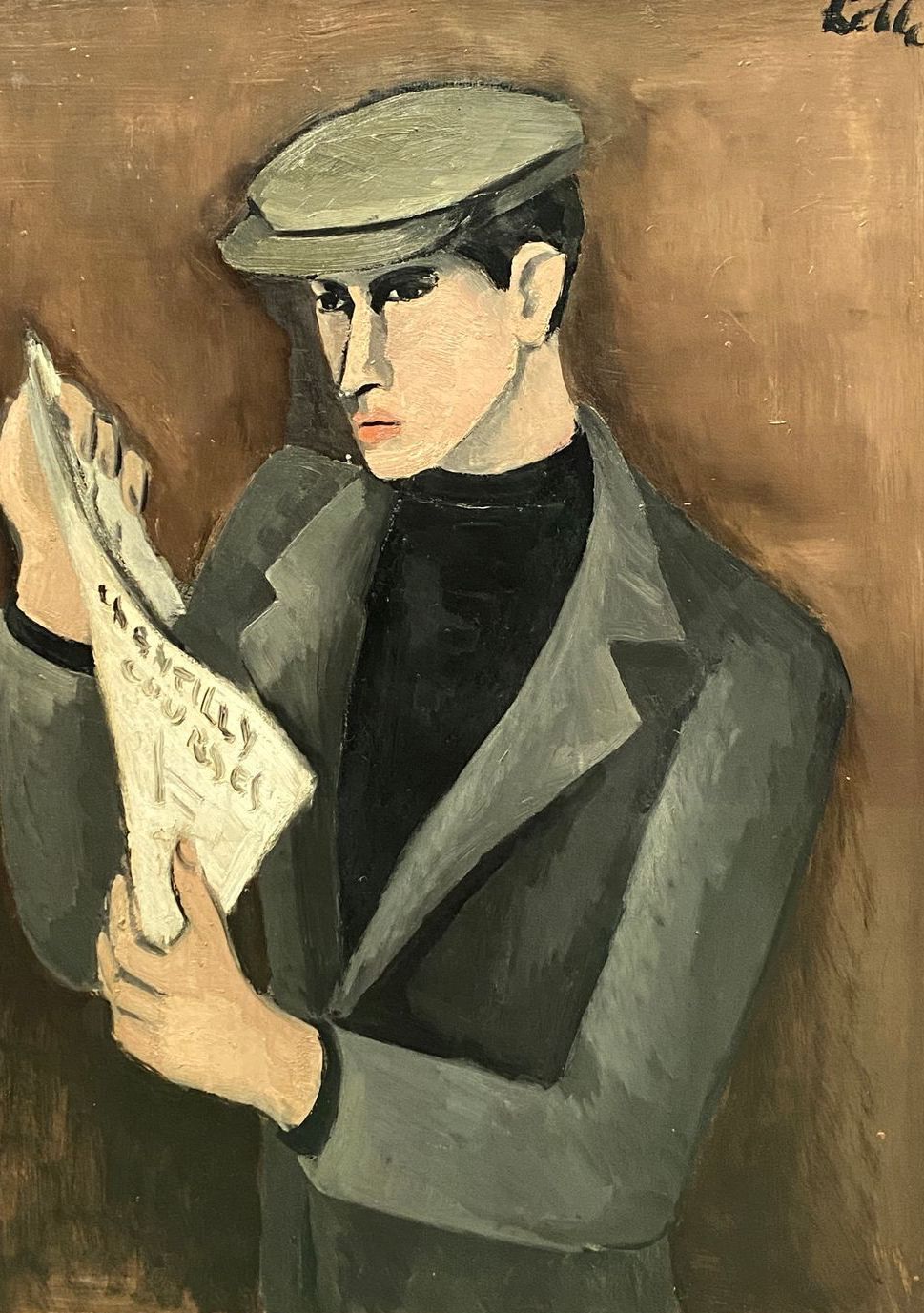 Helmut Kolle, huile sur toile