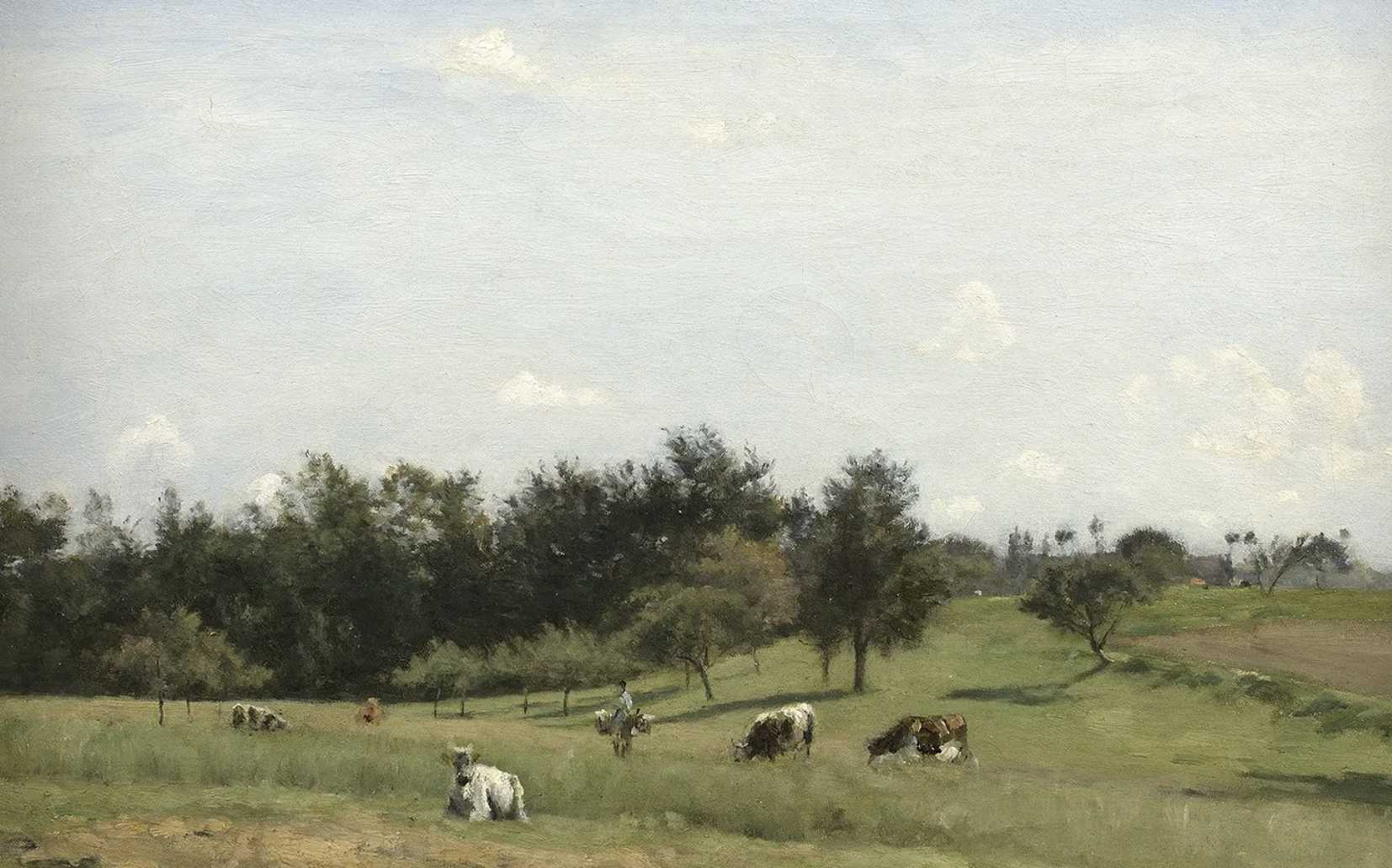 Stanislas Lépine, huile sur toile