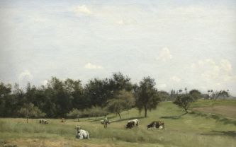 Stanislas Lépine, huile sur toile