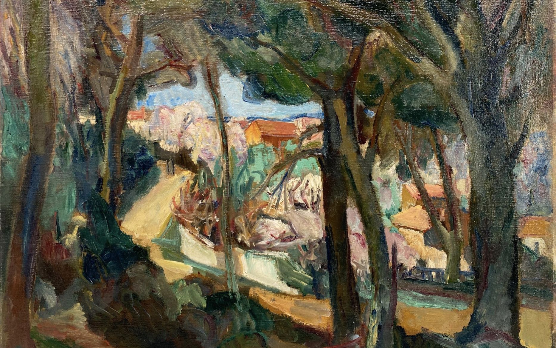 Epstein, huile sur toile