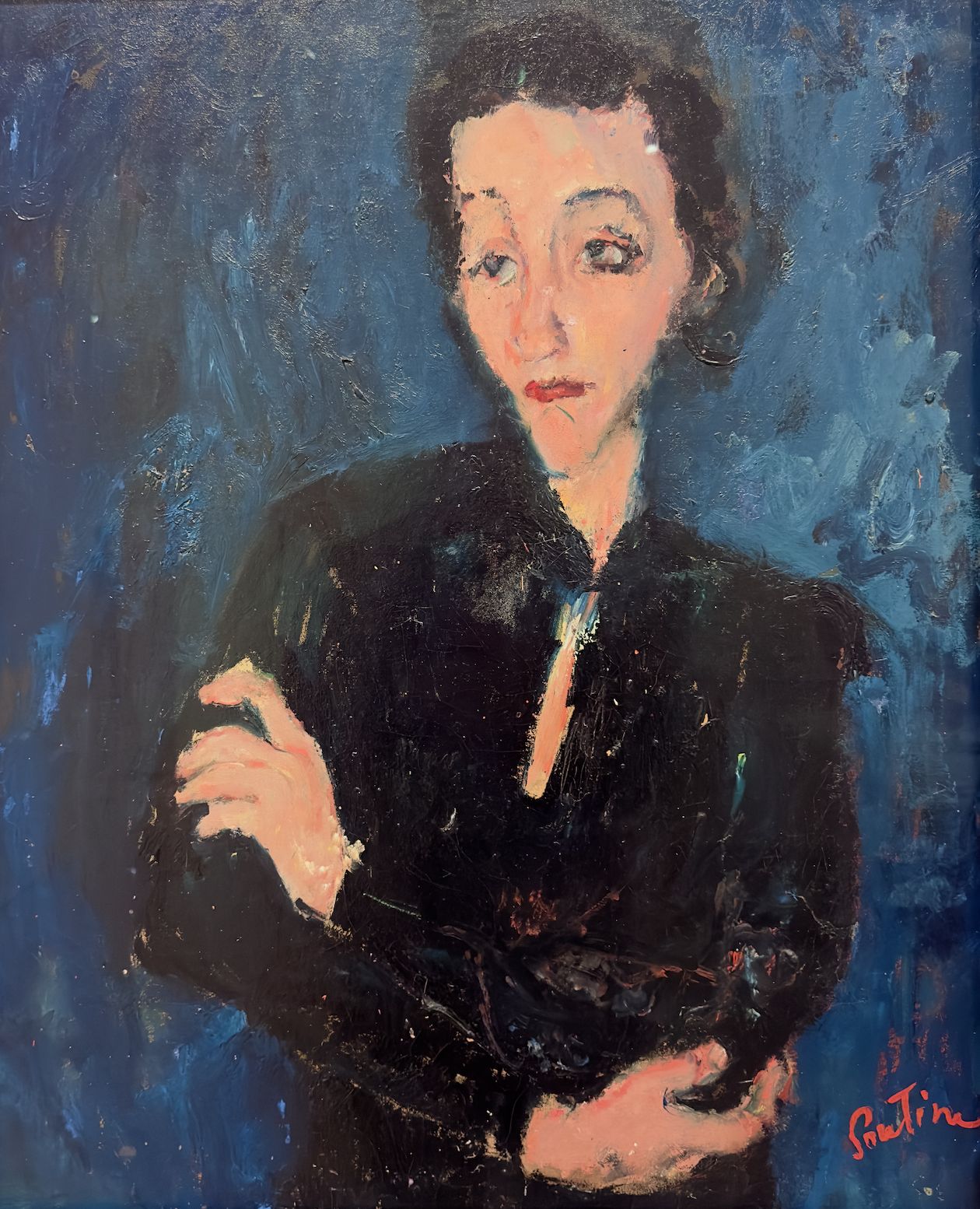Soutine, huile sur toile