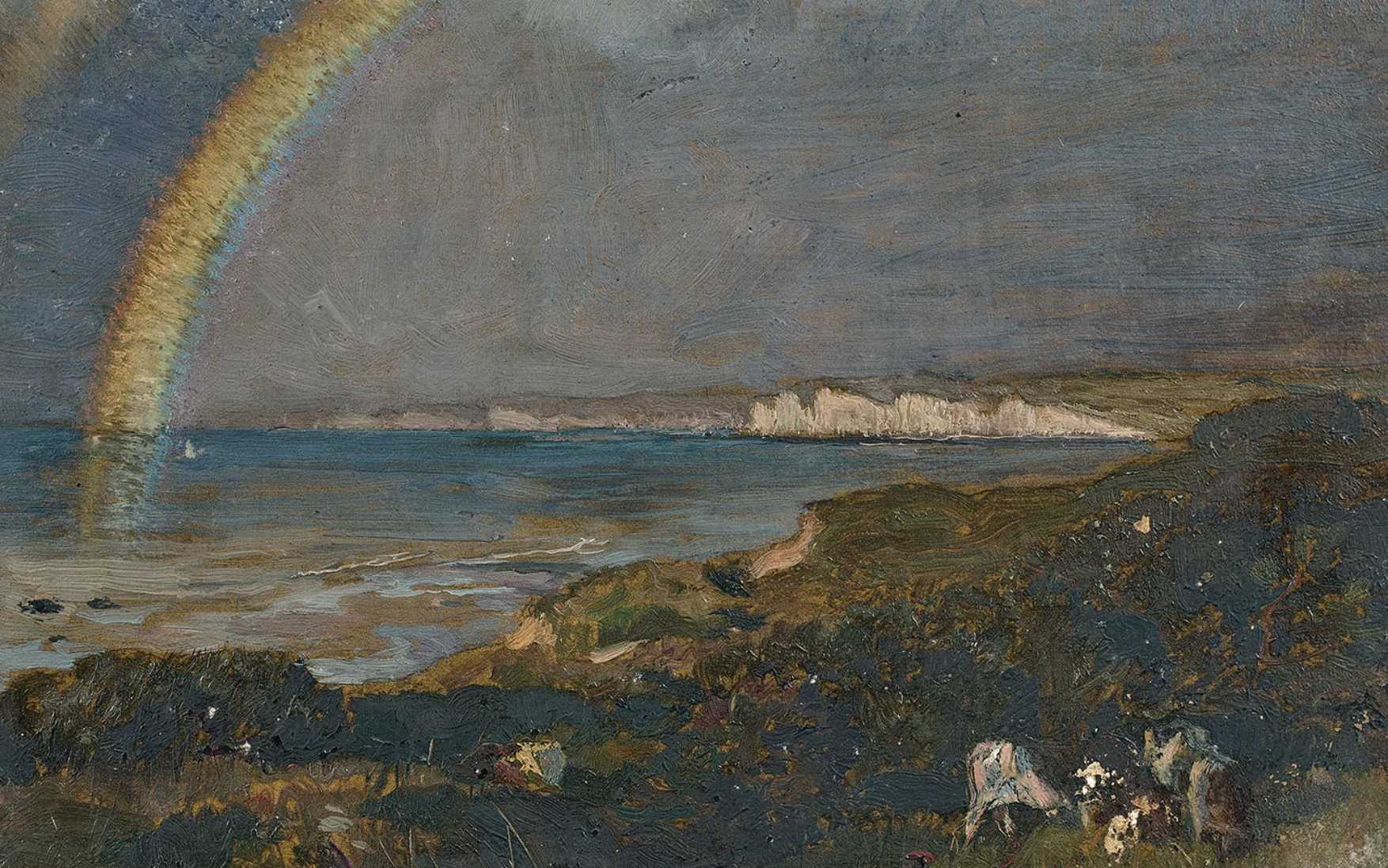 René Ménard, huile sur toile