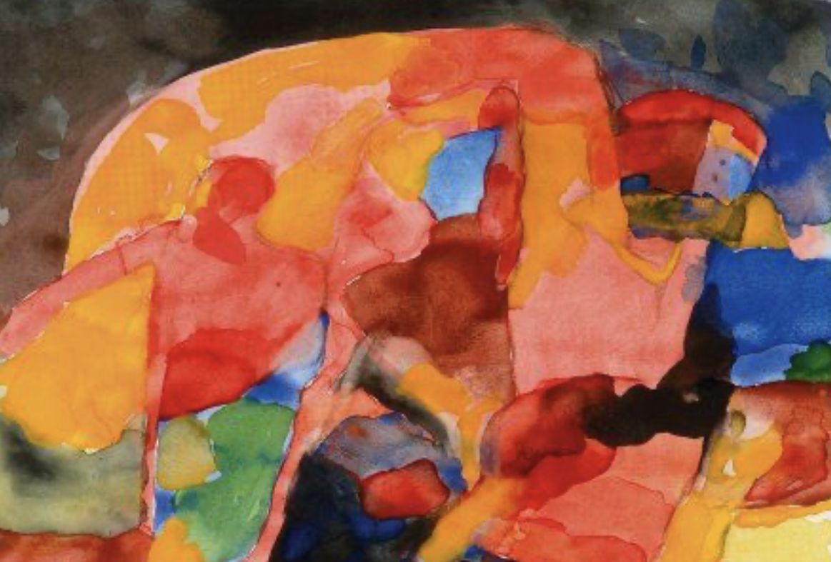 Estève, aquarelle