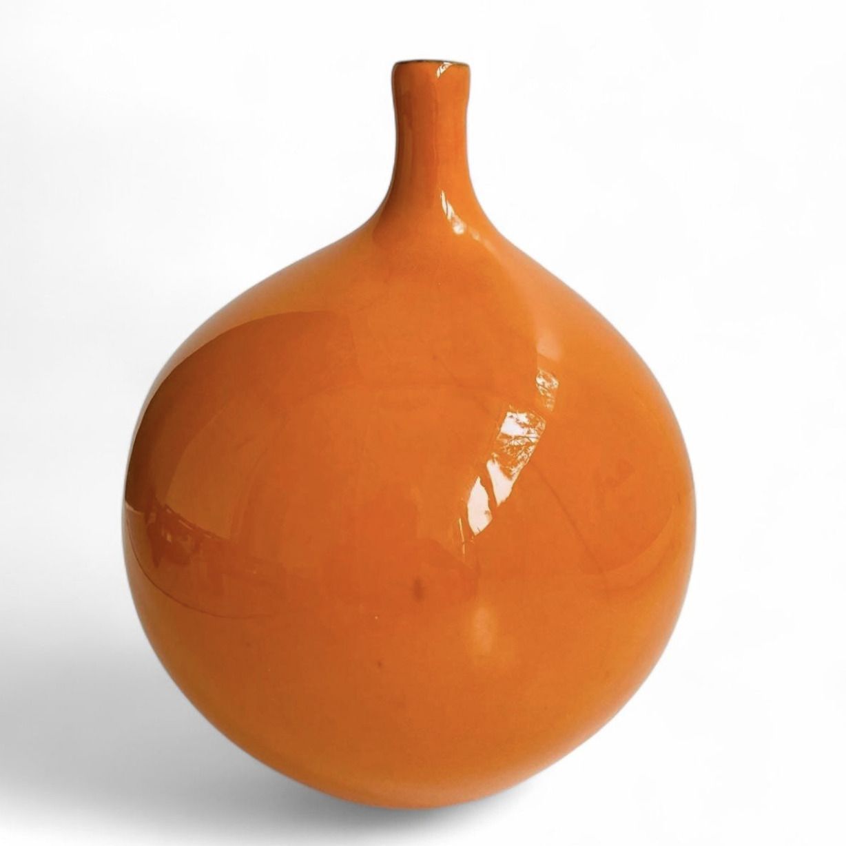 Georges Jouve, vase en c&eacute;ramique gla&ccedil;ur&eacute;e