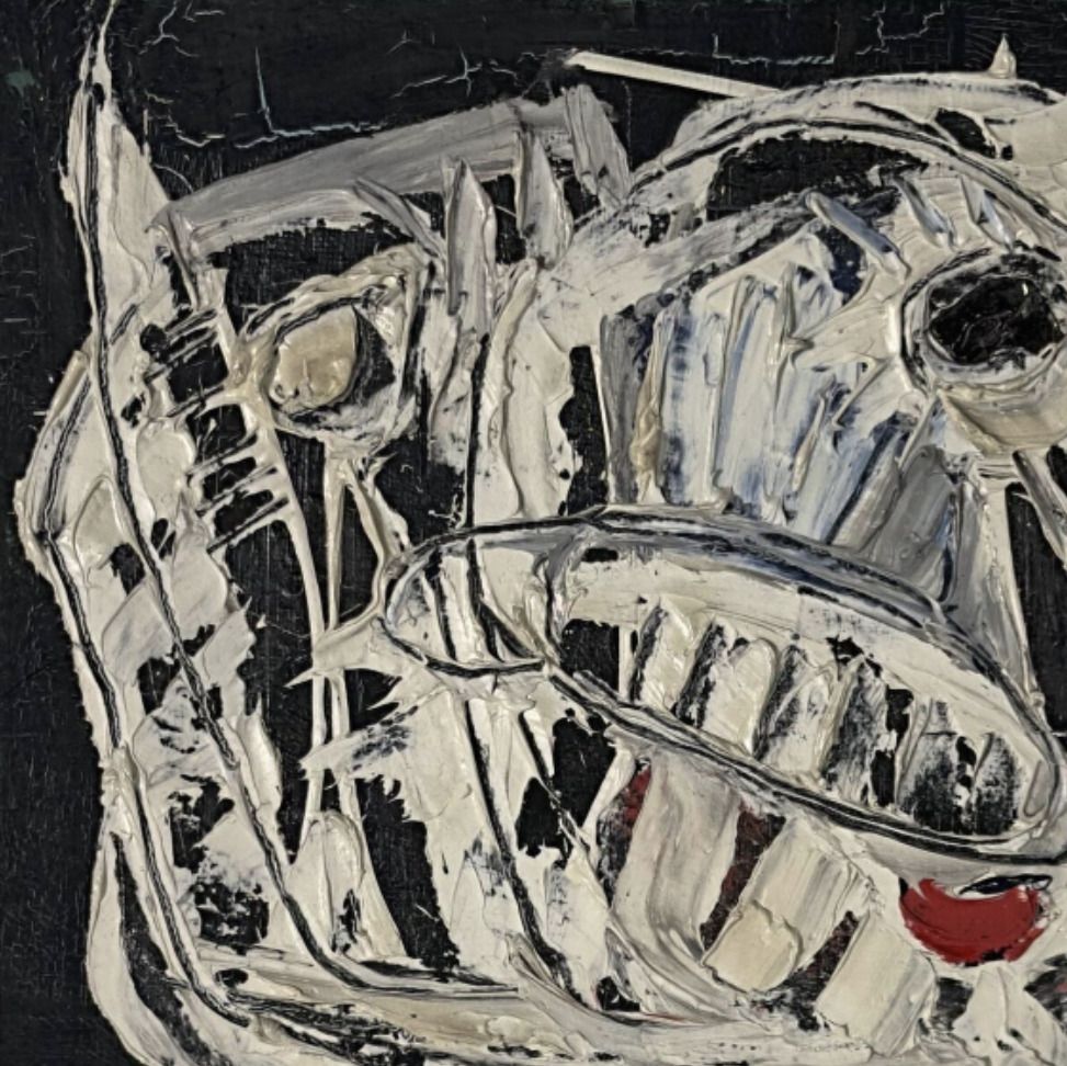 Yannis Gaitis, huile sur toile