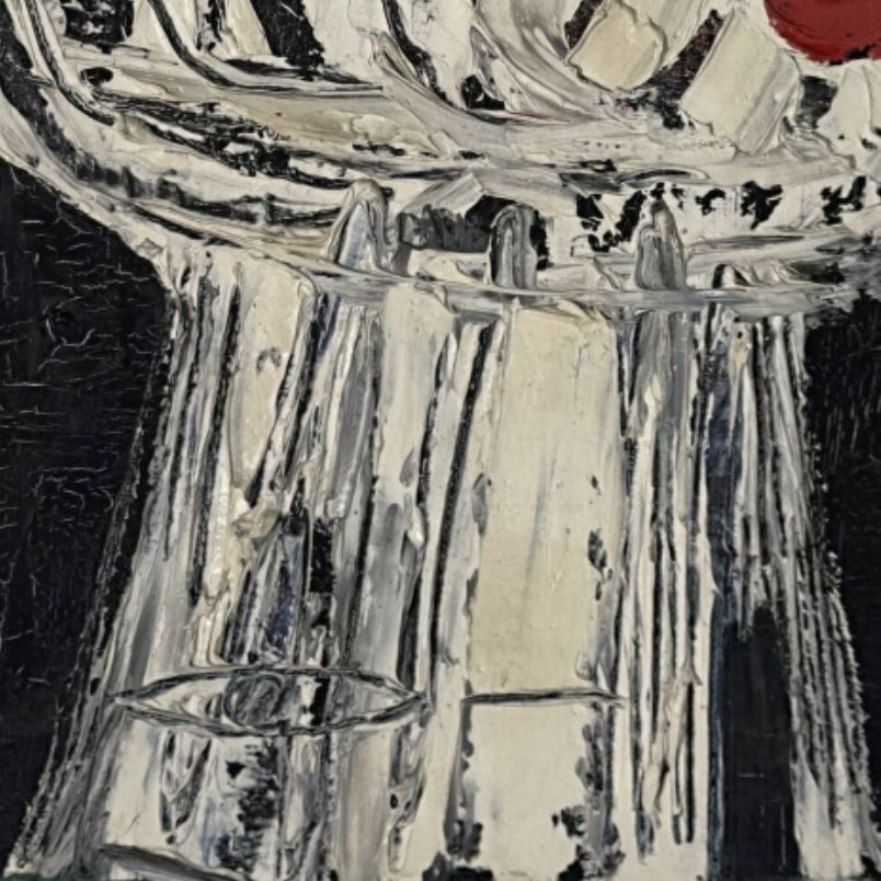 Yannis Gaitis, huile sur toile
