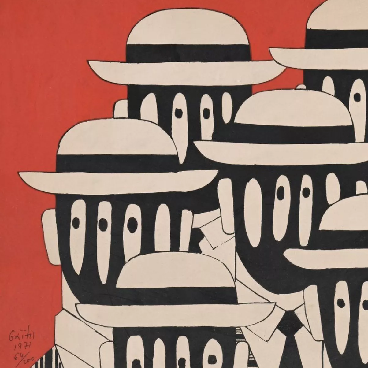 Yannis Gaitis, s&eacute;rigraphie