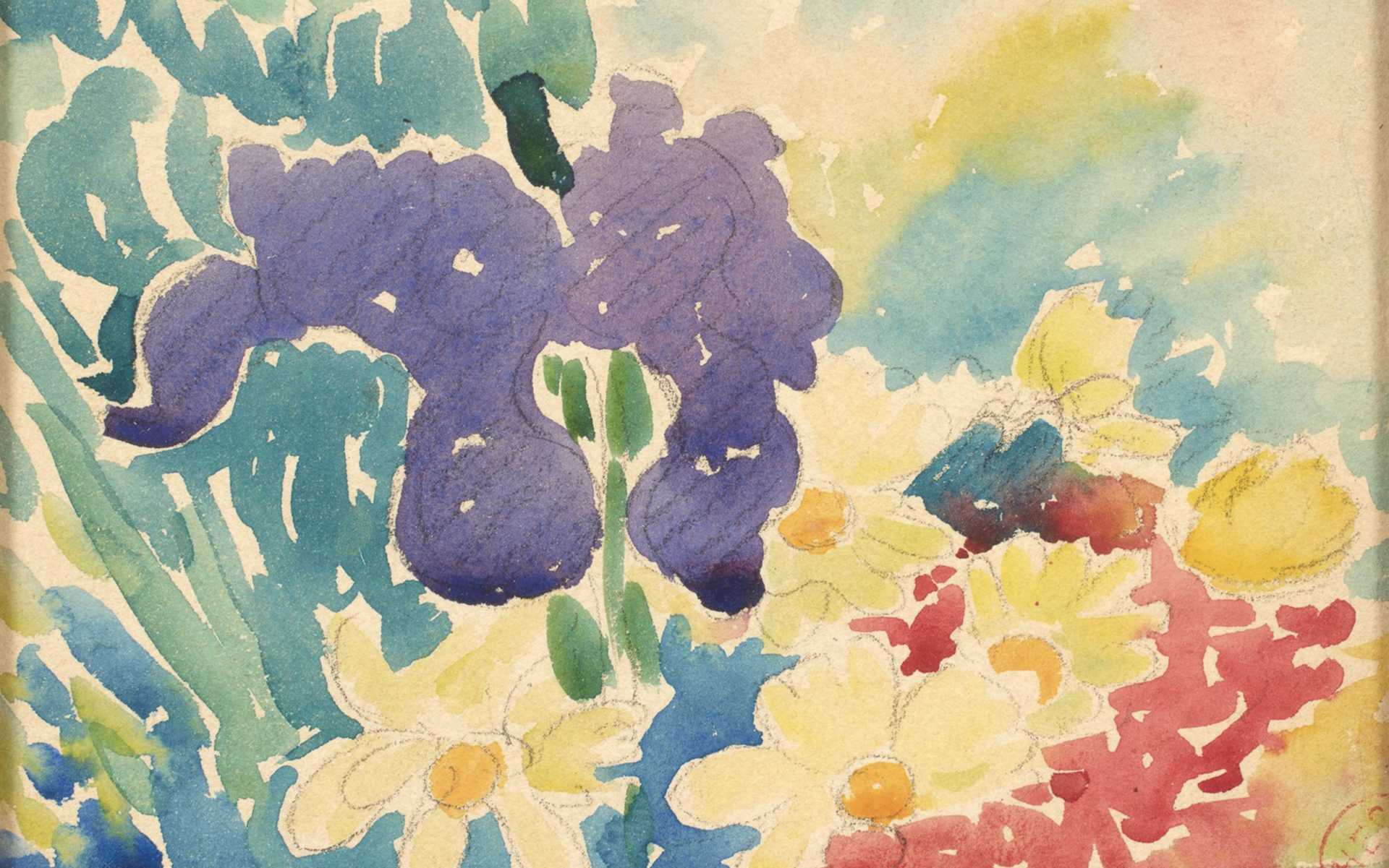 Cross, huile sur toile