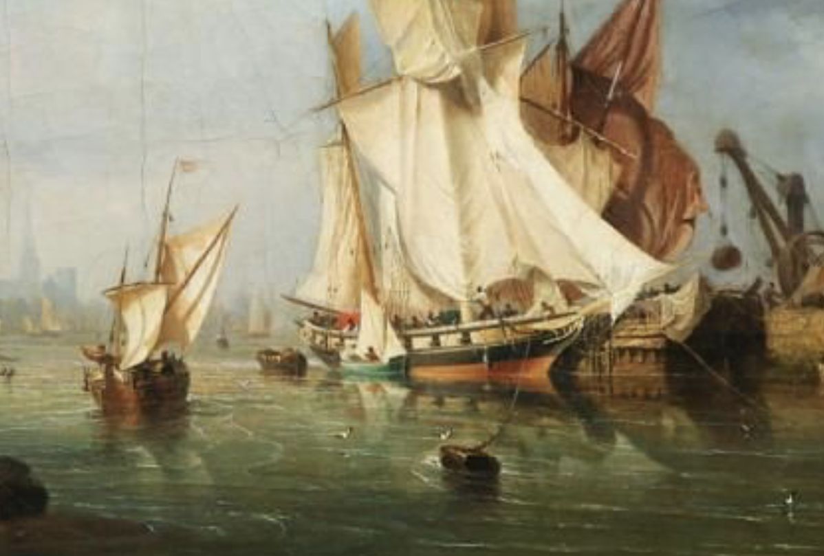 Louis Garneray, huile sur toile