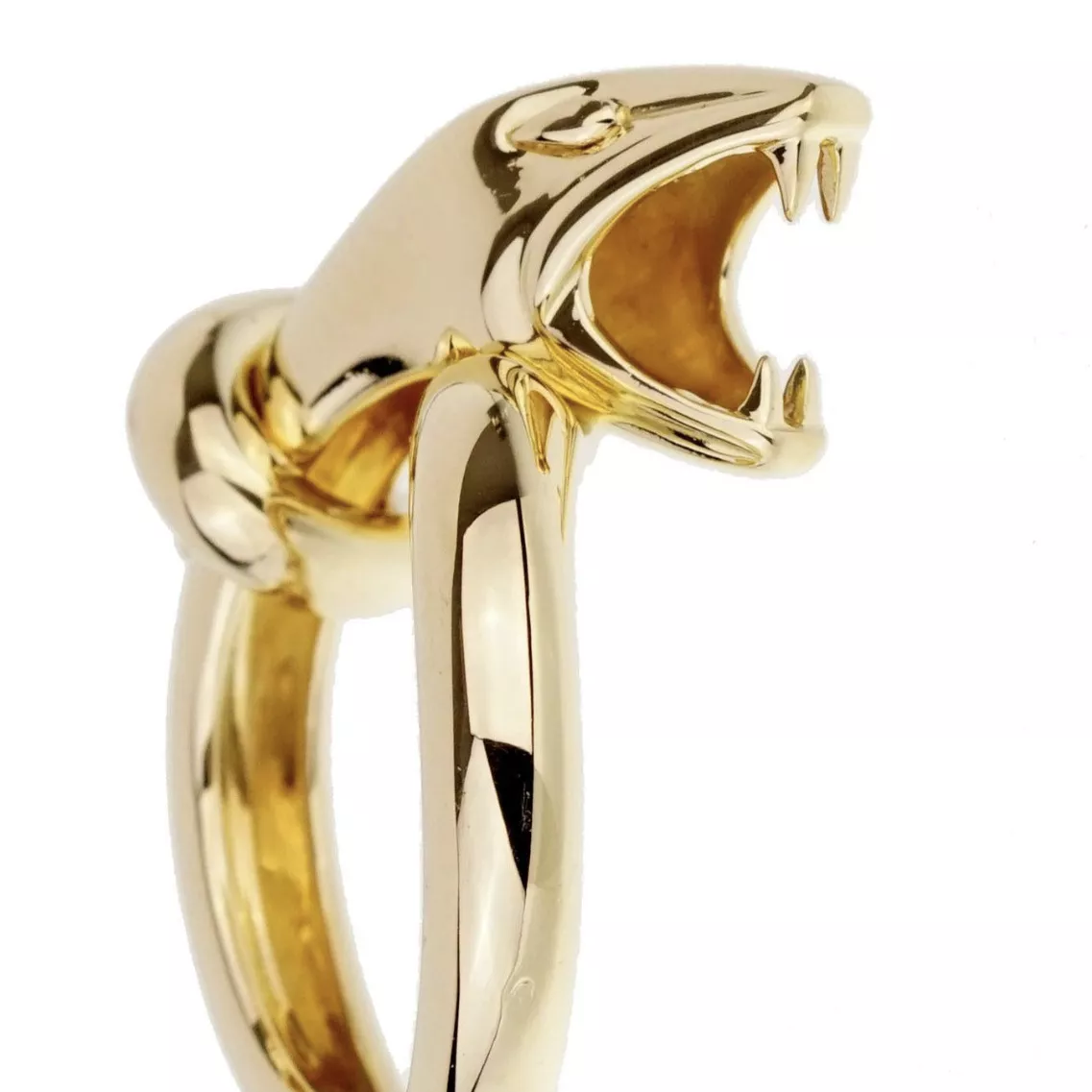 Boucheron, bague serpent en or jaune