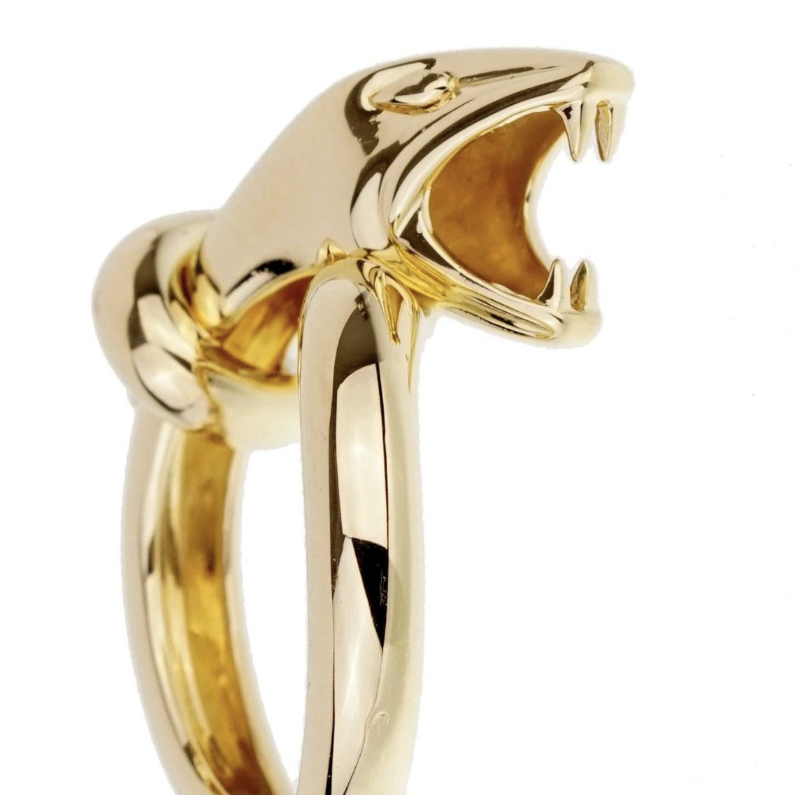 Boucheron, bague serpent en or jaune