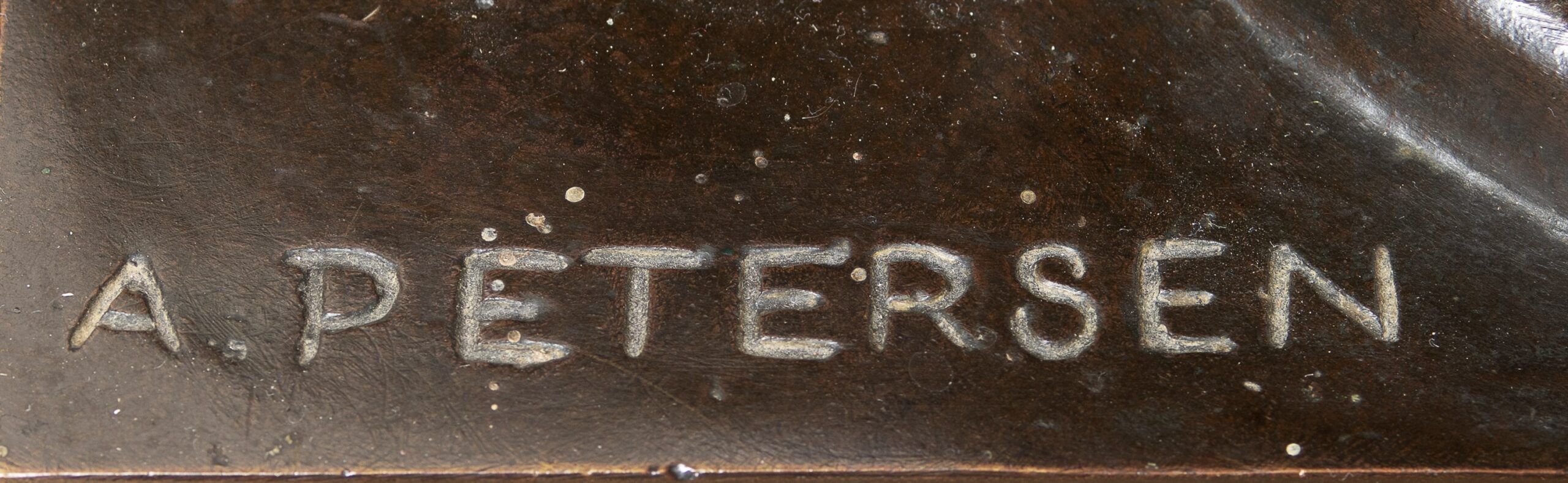 Signature de Armand Petersen