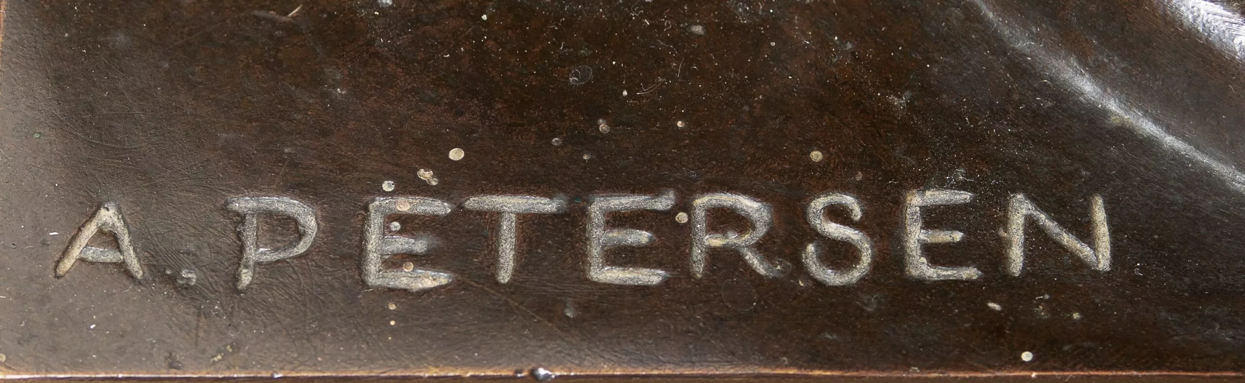 Signature de Armand Petersen