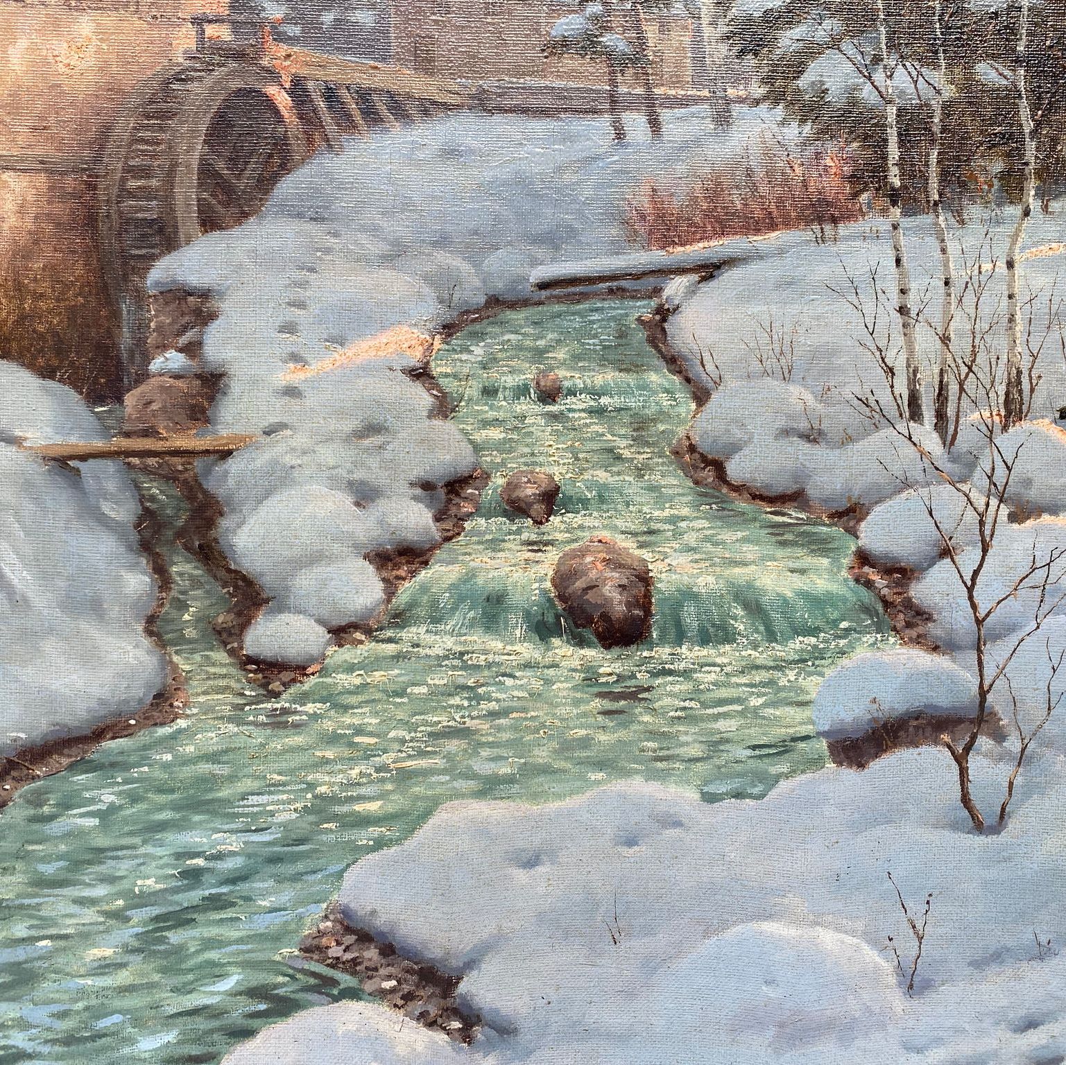 Bessonov Huile Sur Toile