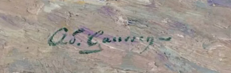 Signature de Adolphe Louis Gaussen